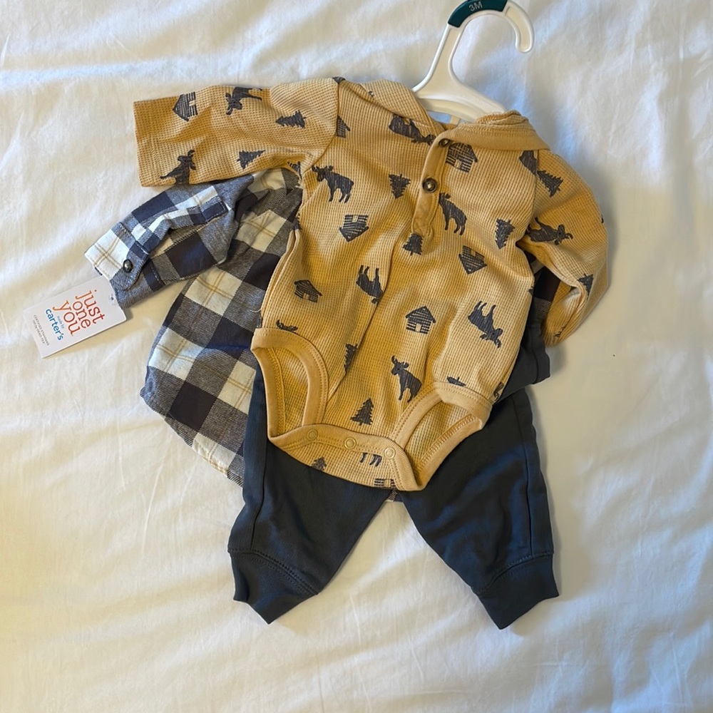 Carters 3 piece winter set